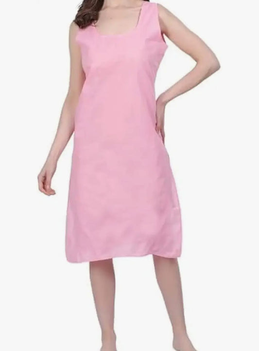 Awadhmart Inner Slip for Women, Cotton Long Camisole Slip for Chikankari Dress, Sameez for Girls, Inner Wear for Summer
