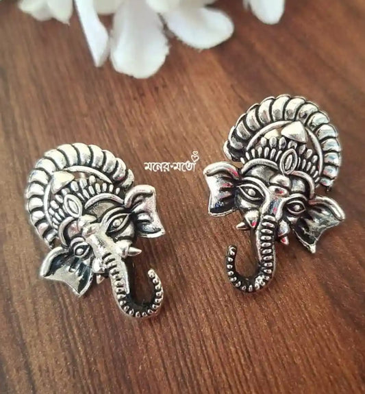 Awadhmart Ganesh Earrings for Women – Intricately Designed with Traditional Accents